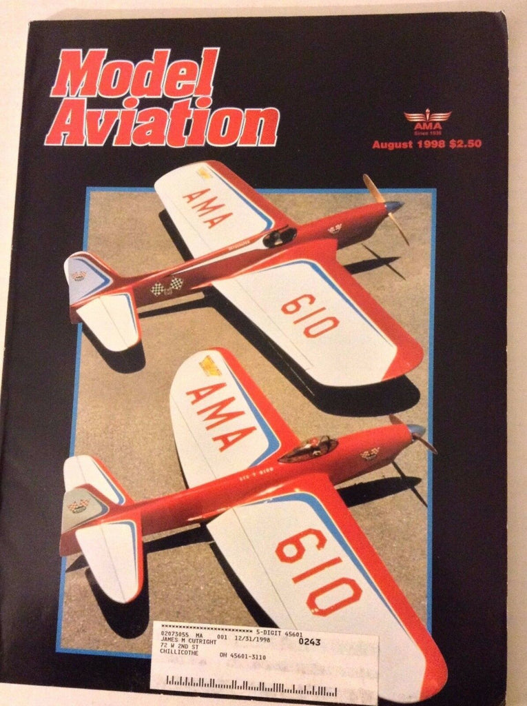 Model Aviation Magazine Toledo & Grumman Widgeon August 1998 041417nonrh