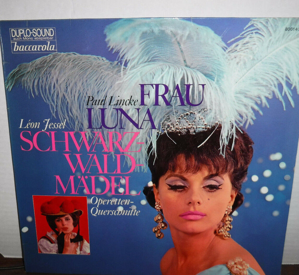 Paul Lincke Leon Fessel Schwartzwaldmadel vinyl 80-014 011418LLE