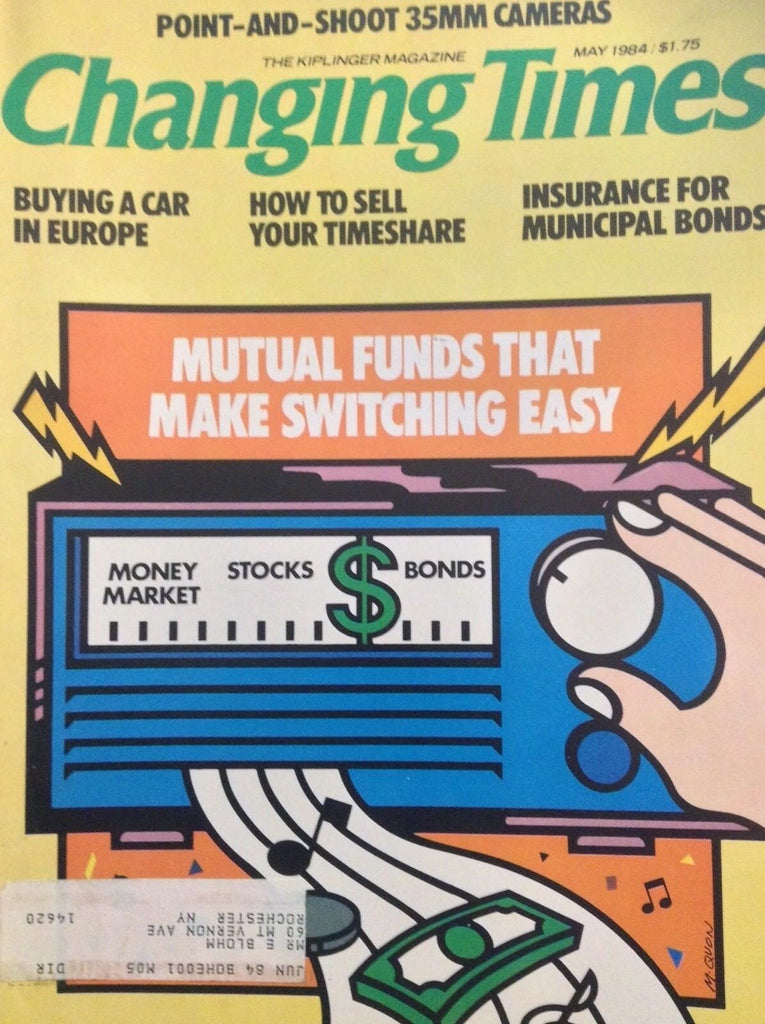 Changing Times Magazine Mutual Funds Making The Switch May 1984 042118nonrh