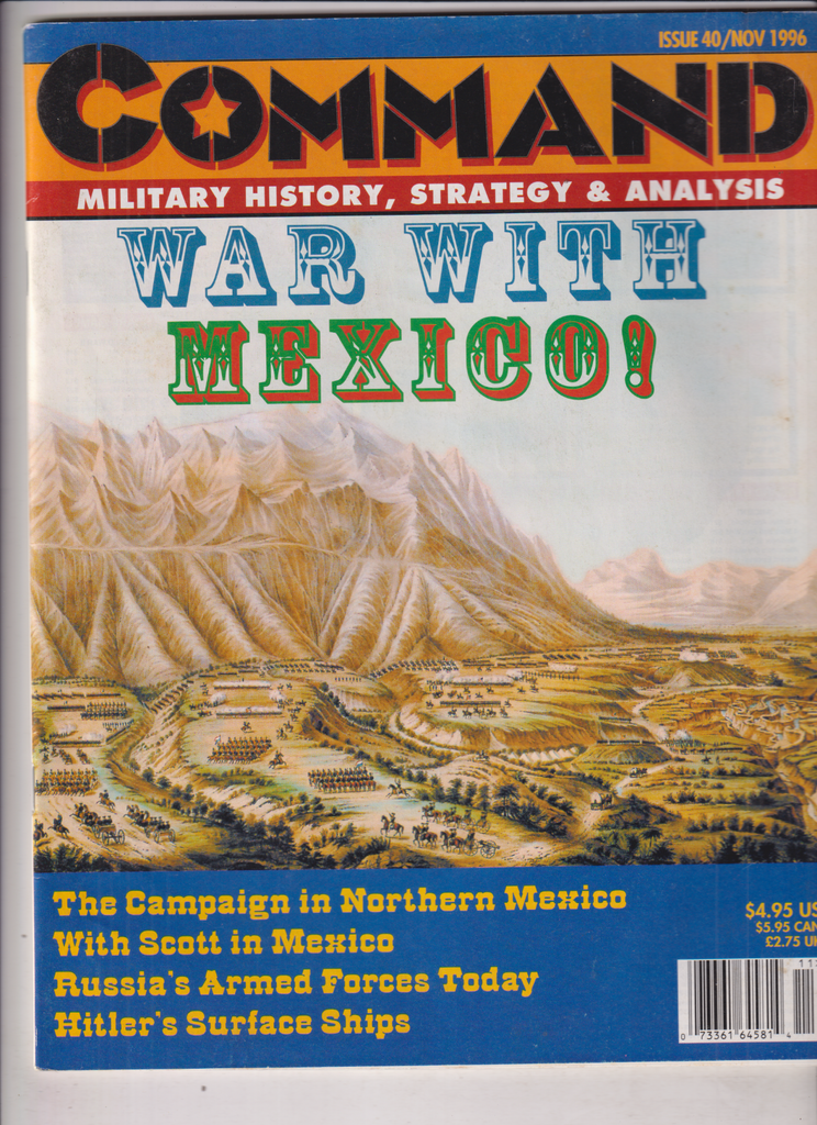 Command Magazine War With Mexico November 1996 121719nonr