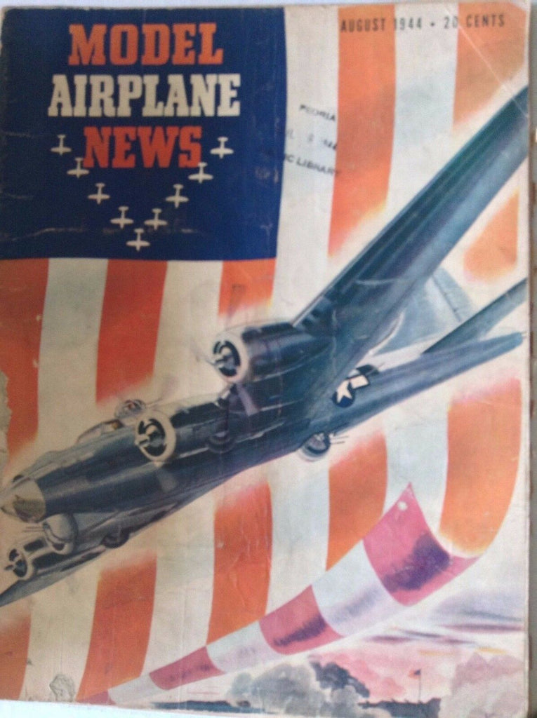 Model Airplane News Magazine Jersey Skeeter August 1944 082317nonrh