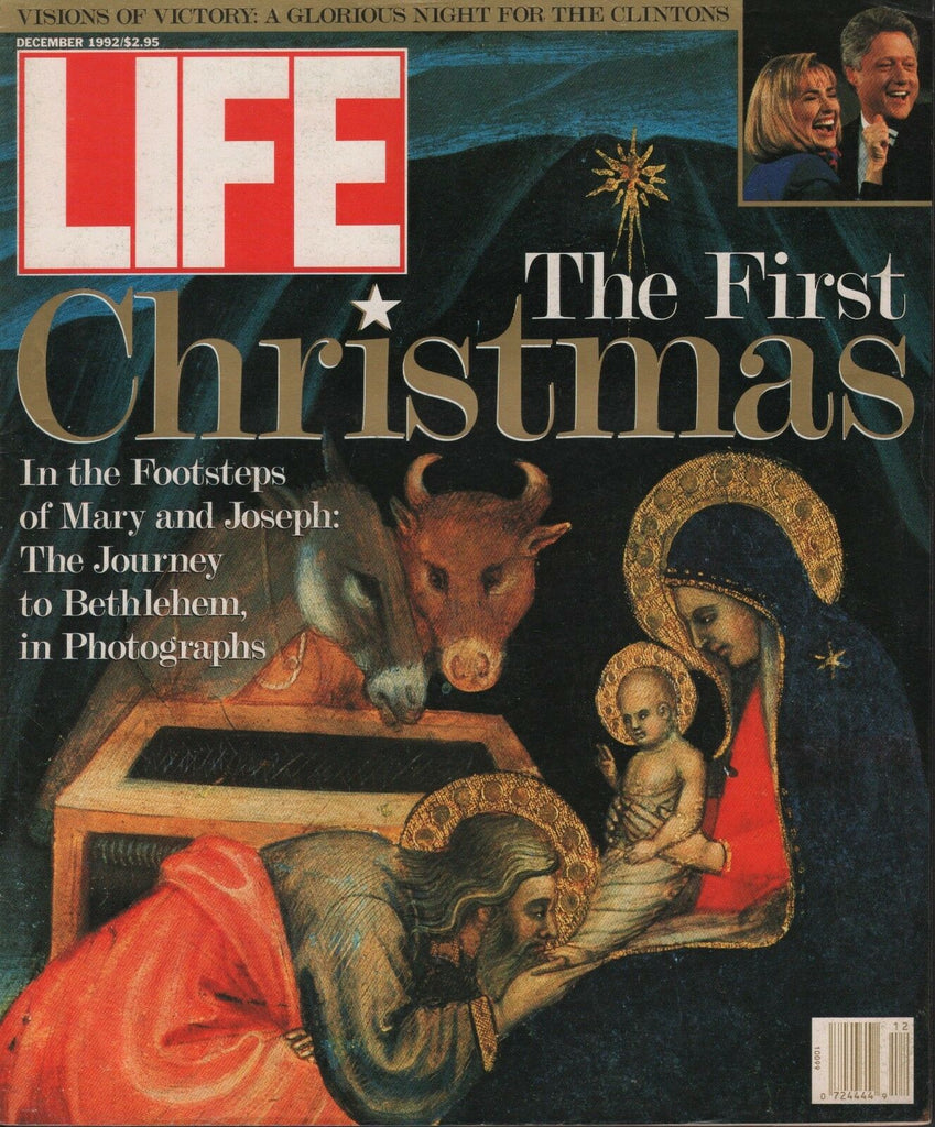 Life December 1992 The First Christmas Bill Clinton 101718DBE