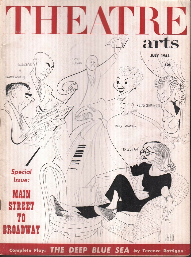 Theatre Arts Magazine July 1953 Terence Rattigan Mart Martin 121518AME