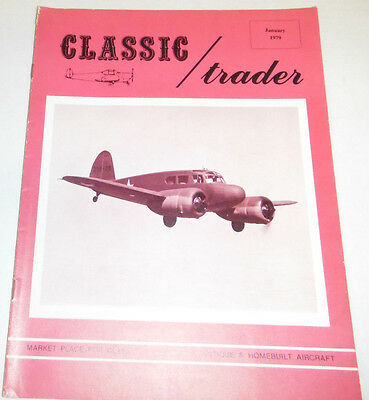 Classic/Trader Magazine Market Place For Classic January 1979 080514R