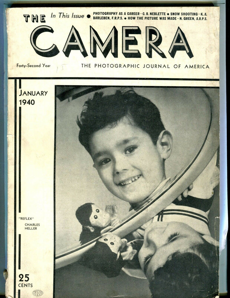 The Camera Magazine January 1940 Charles Heller GD 042617nonjhe