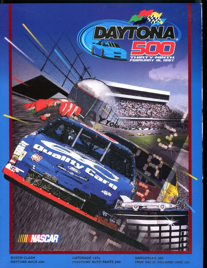Daytona 500 February 16 1997 Official Program EX 061317nonjhe