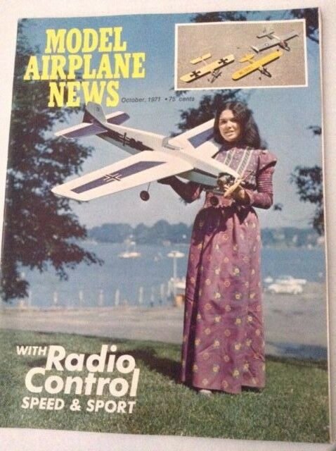 Model Airplane News Magazine Scamper jr. October 1971 041117NONRH2