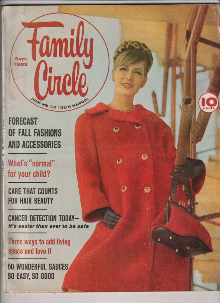 Family Circle Mag Forecast Of Fall Fashions September 1963 032920nonrh
