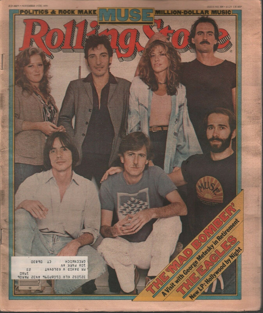 Rolling Stone Magazine November 15 1979 Muse The Eagles George Metesk 121219AME2