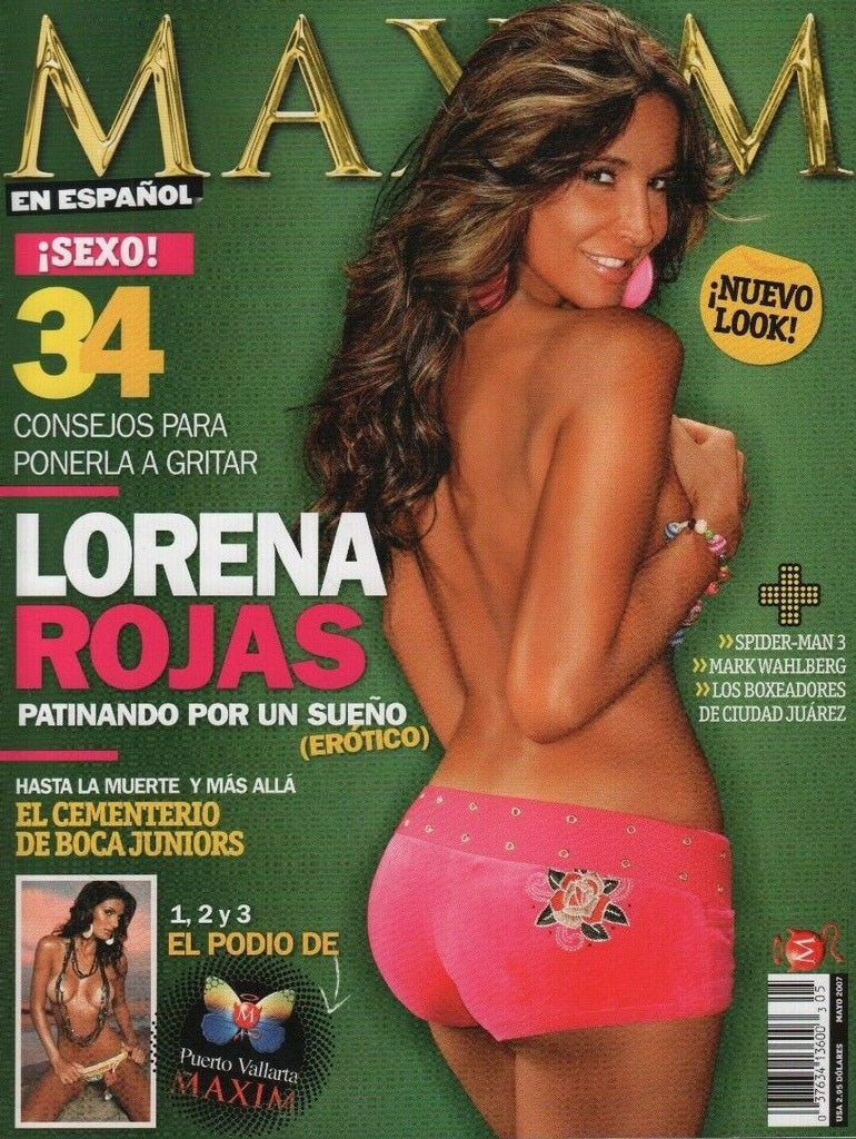 Maxim Spanish Mayo 2007 Lorena Rojas 033018DBE