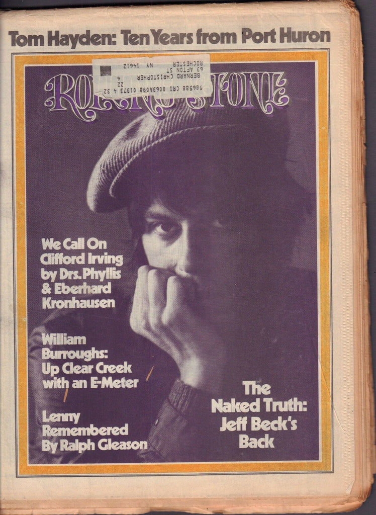 Rolling Stone Jeff Beck, Drs. Phyllis w/ML 121316DBE