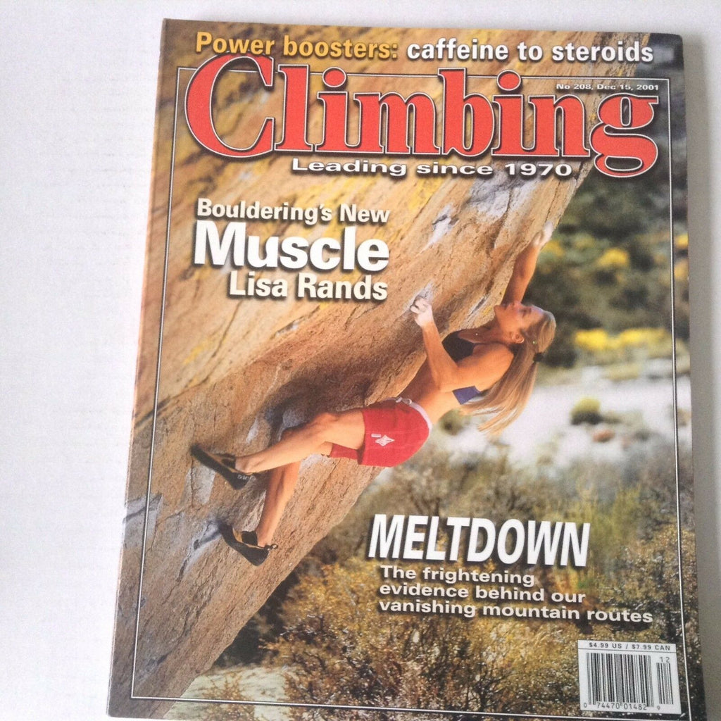 Climbing Magazine Bouldering's Muscle Lisa Rands December 15, 2001 060317nonrh