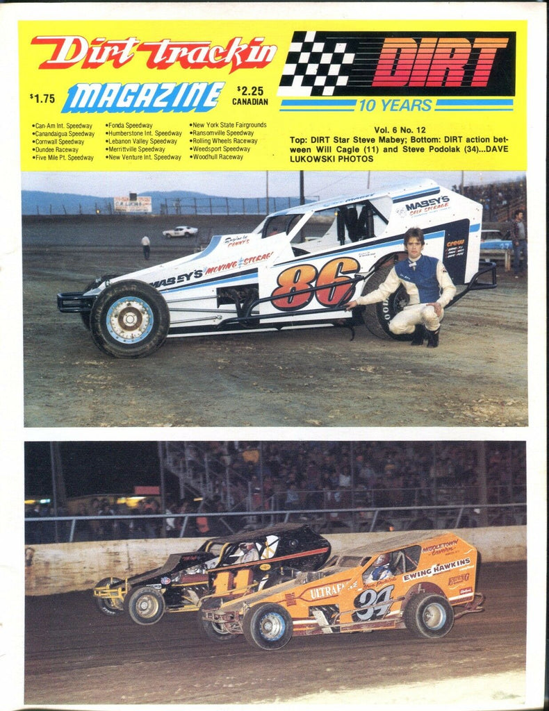 Dirt Trackin Magazine Volume 6 No. 12 Steve Mabey EX 033117nonjhe
