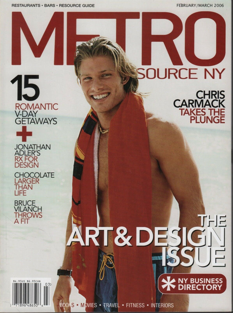 Metro Source NY February March 2006 Chris Carmack Bruce Vilanch 111218DBE