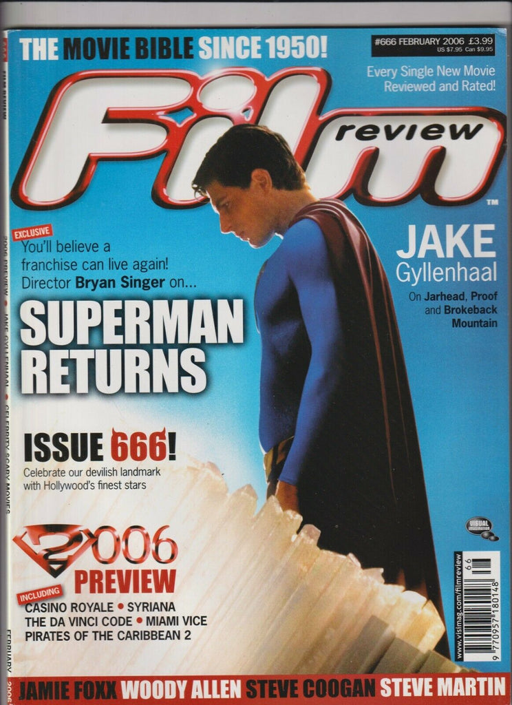 Film Review Magazine Jake Gyllenhaal Brandon Routh February 2006 030420nonr2