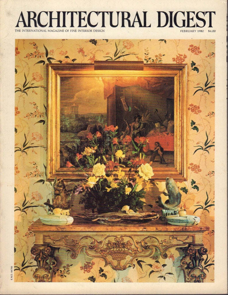 Architectural Digest Magazine February 1982 082517nonjhe
