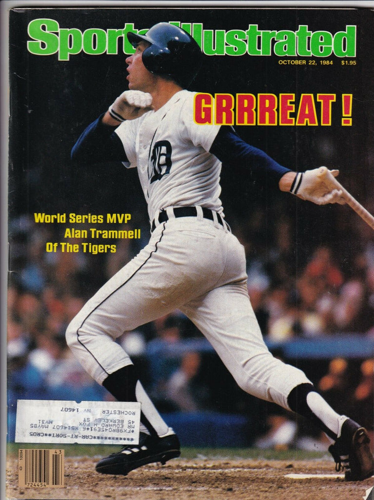 Sports Illustrated Alan Tammell Tigers October 22, 1984 091619nonr
