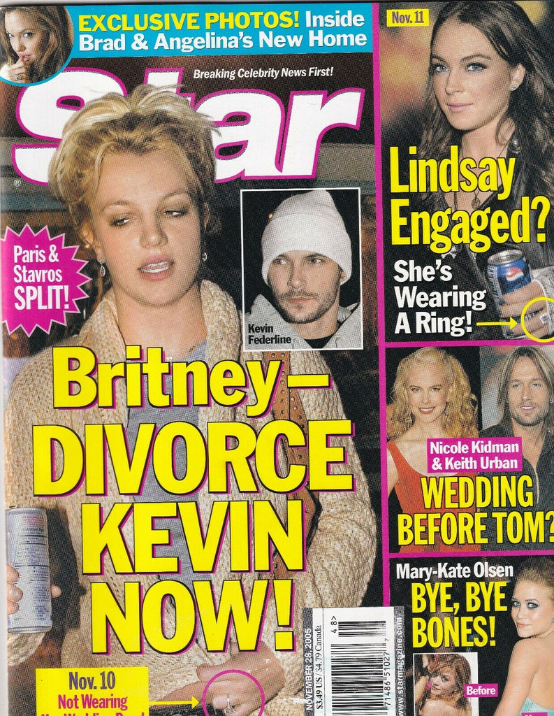 Star Magazine Madonna Julia Roberts November 21, 2005 102219nonr