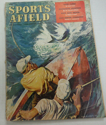 Sports Afield Magazine Bass Lures & Handgun Hunting June 1955 062415R