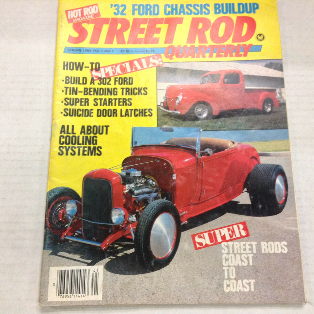 Hot Rod Street Rod Quarterly Magazine Build A 302 Ford Spring 1984 053117nonrh