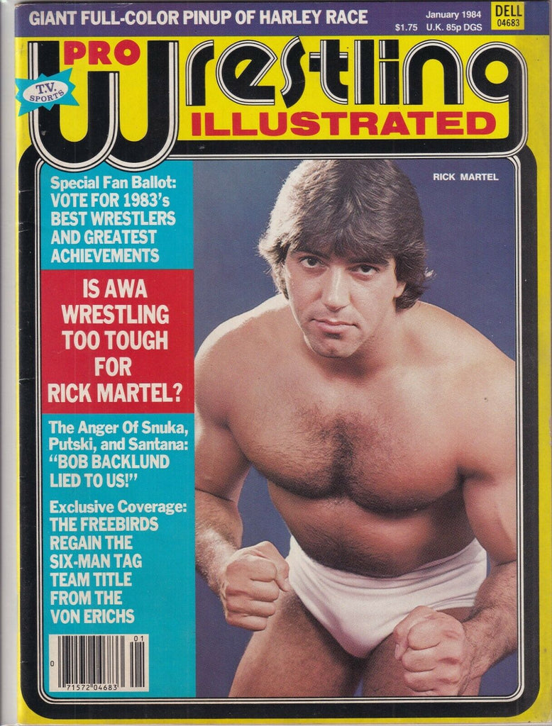 Pro Wrestling Illustrated Rick Martel Ivan Putski January 1984 092319nonr