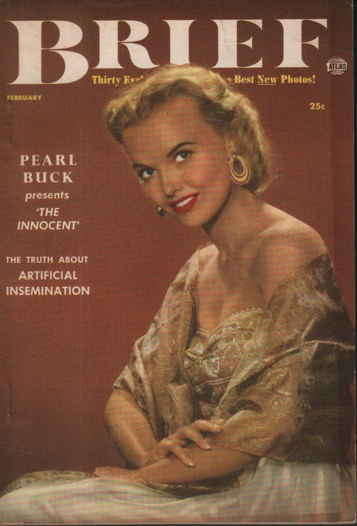 Brief Digest February 1953 Pearl Buck Cheesecake Pin Up 070819AME