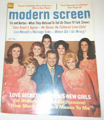 Modern Screen Magazine Elizabeth & Richard Burton July 1970 NO ML 080214R