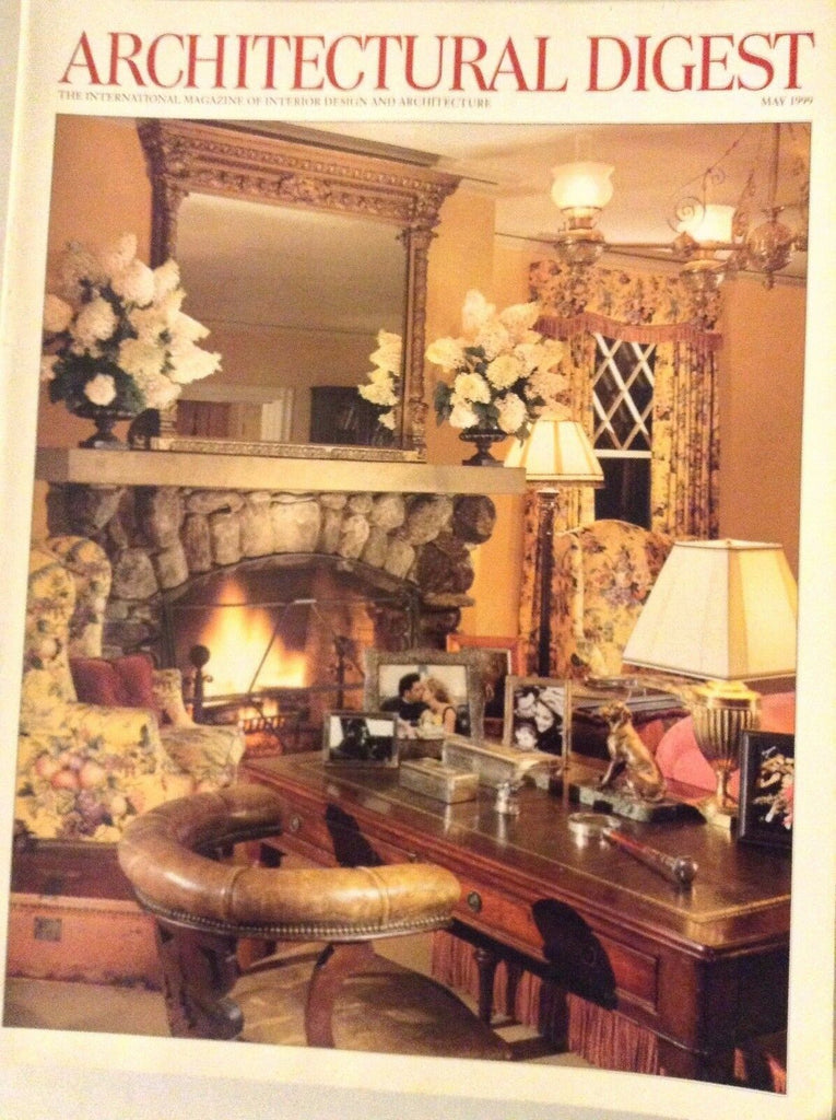 Architectural Digest Magazine John Travolta Kelly Preston May 1999 090517nonrh