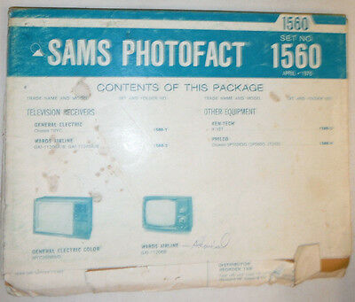 Sams Photofact Magazine Chassis 19YC Ken-Tech No.1560 April 1976 022615r