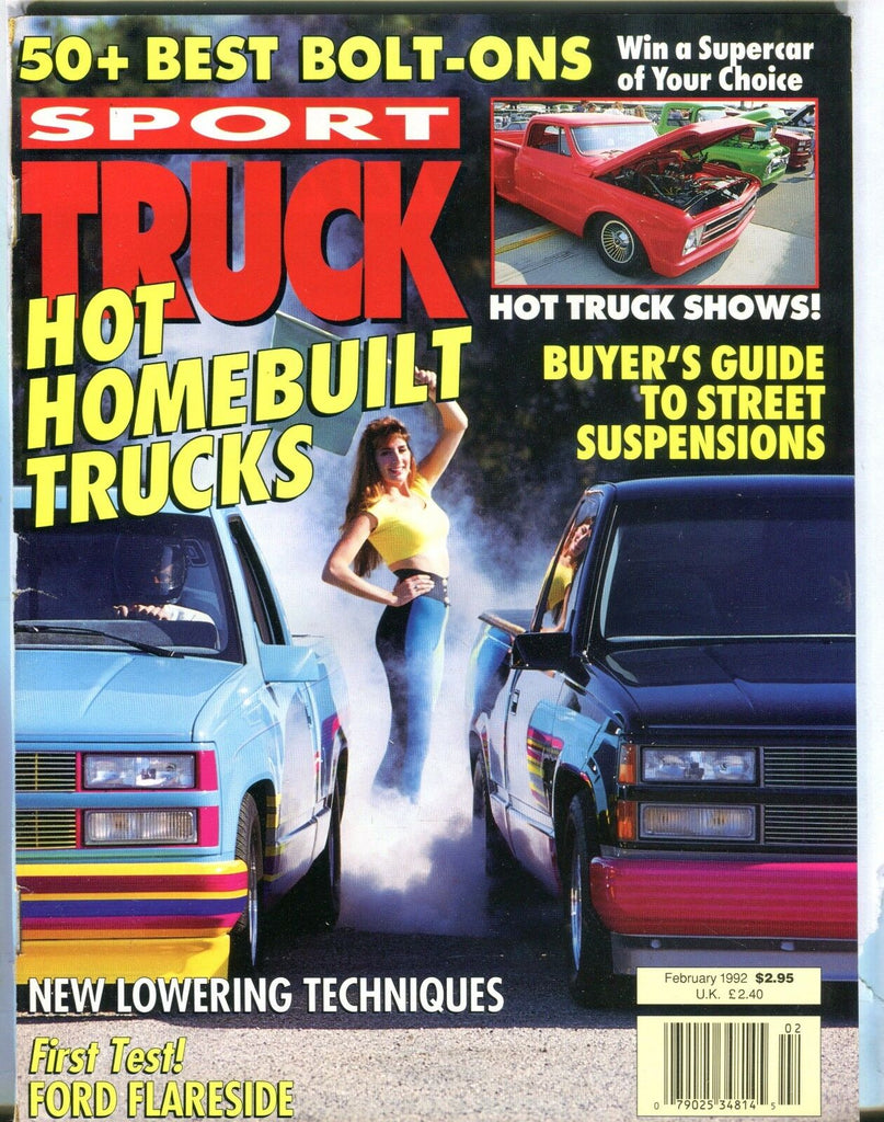 Sport Truck Magazine February 1992 Ford Flareside EX No ML 030917nonjhe