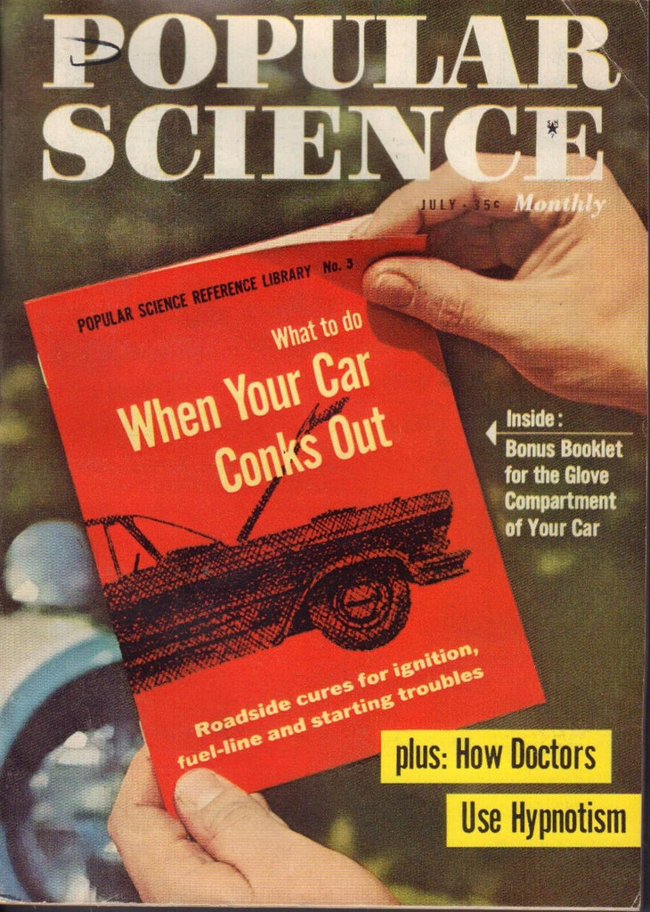 Popular Science Magazine July 1957 When Your Car Conks Out 081817nonjhe