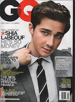 GQ April 2010 Shia Labeouf, John Edwards EX 122815DBE