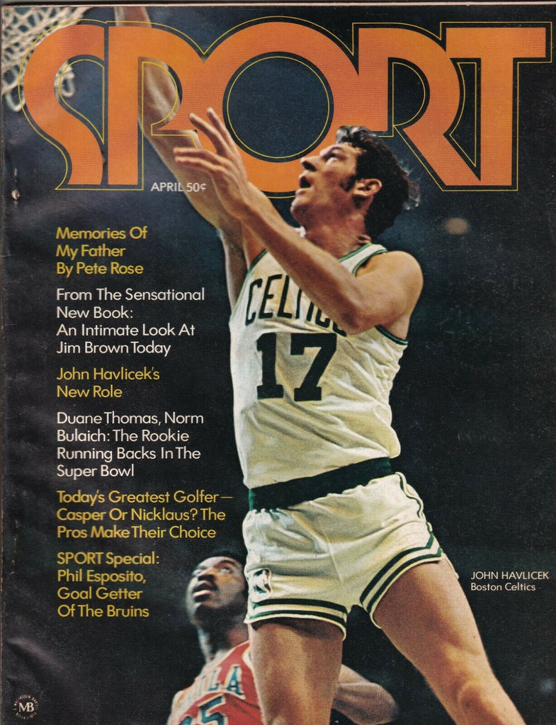 Sport Magazine John Havlicek Jim Brown Duane Thomas April 1971 071719nonr