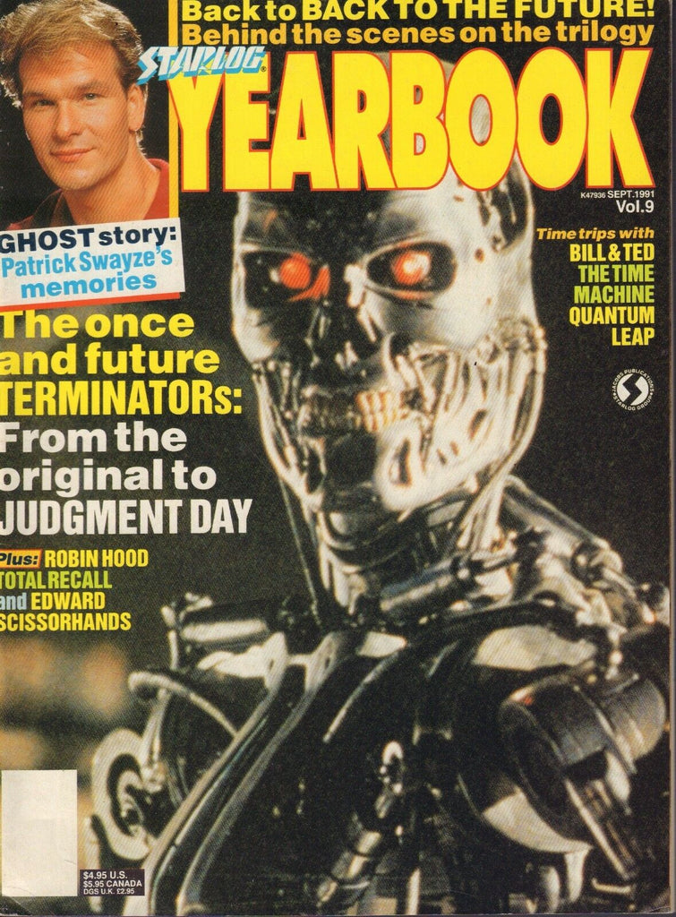 Starlog Yearbook September 1991 Patrick Swayze, Terminator 042717nonDBE