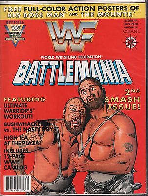 WWF Battlemania September 1991 The Ultimate Warriors,The Nasty Boys VG 020316DBE