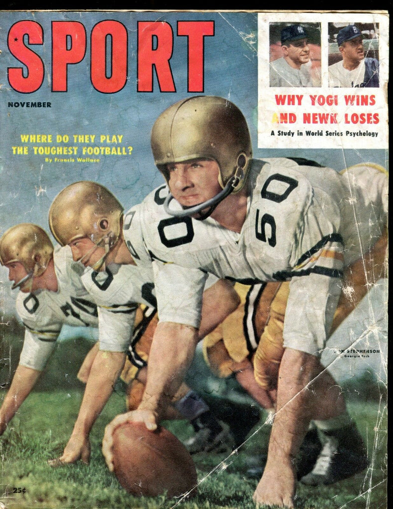 Sport Magazine November 1957 Yogi Berra ACC 011117jhe