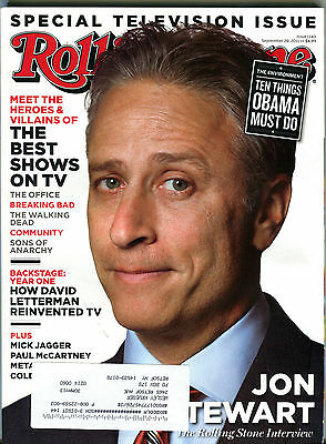Rolling Stone Magazine September 29 2011 Jon Stewart w/ML EX 032216jhe