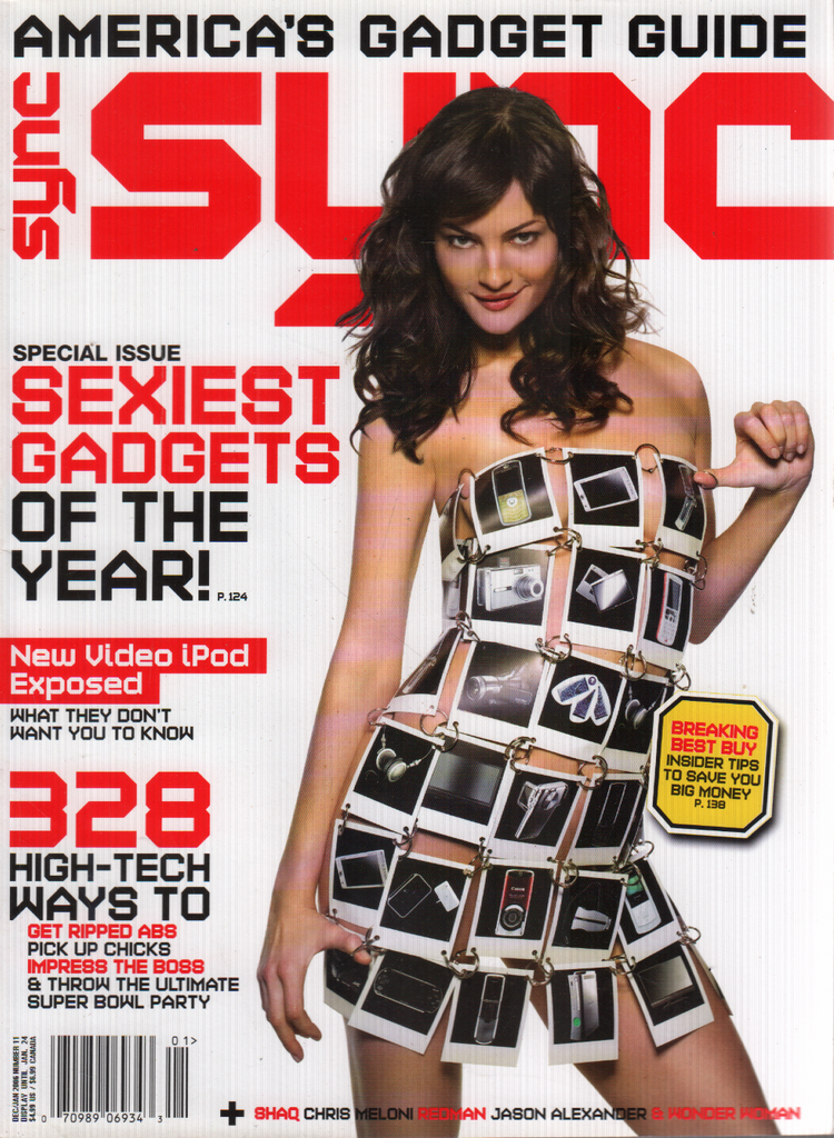 Sync December January 2006 Shaq Redman Jason Alexander 032720DBE