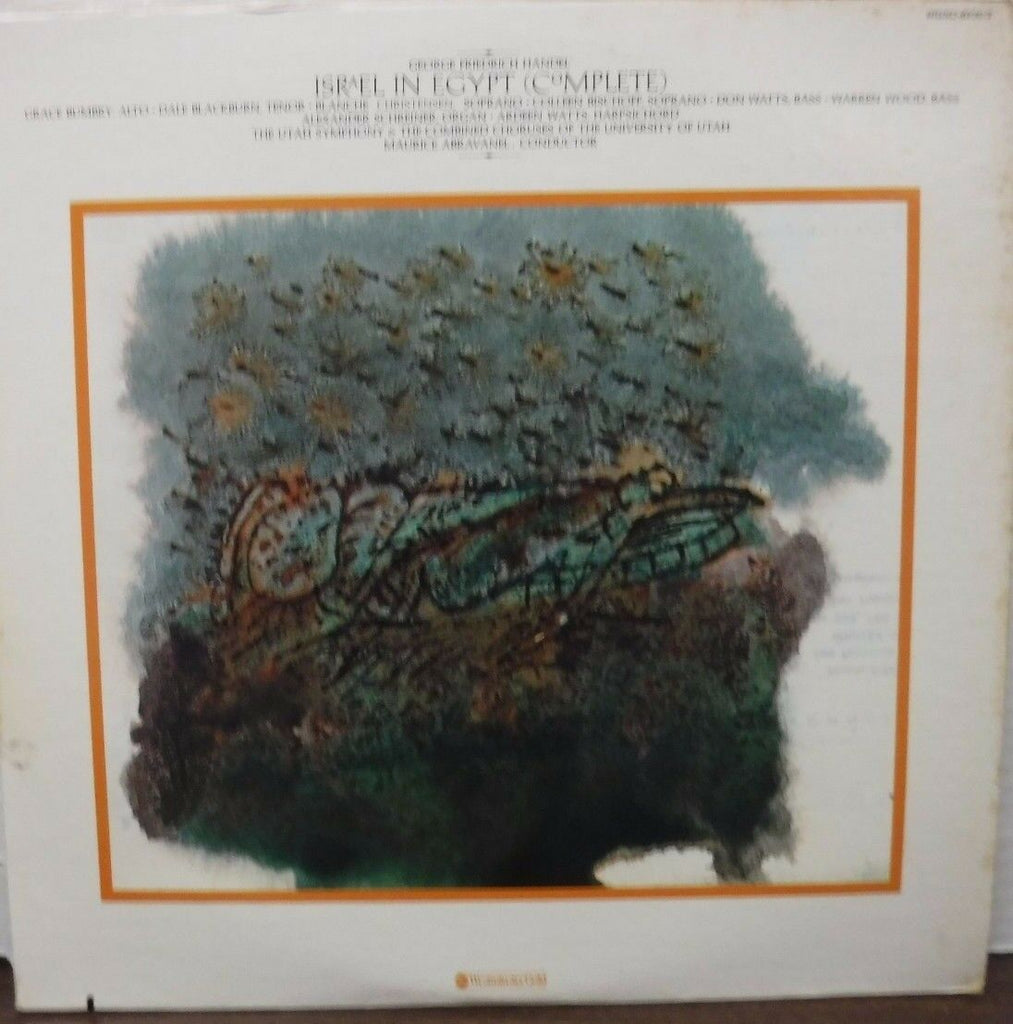 George Friedrich Handel Israel in Egypt WGSO-8200 2-record set 011617LLE