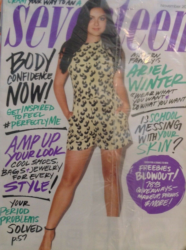 Seventeen Magazine Ariel Winter Amp Your Look SEALED November 2016 041918nonrh