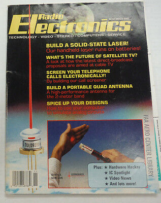 Radio Electronics Magazine Build a Solid State Laser November 1990 FAL 062315R