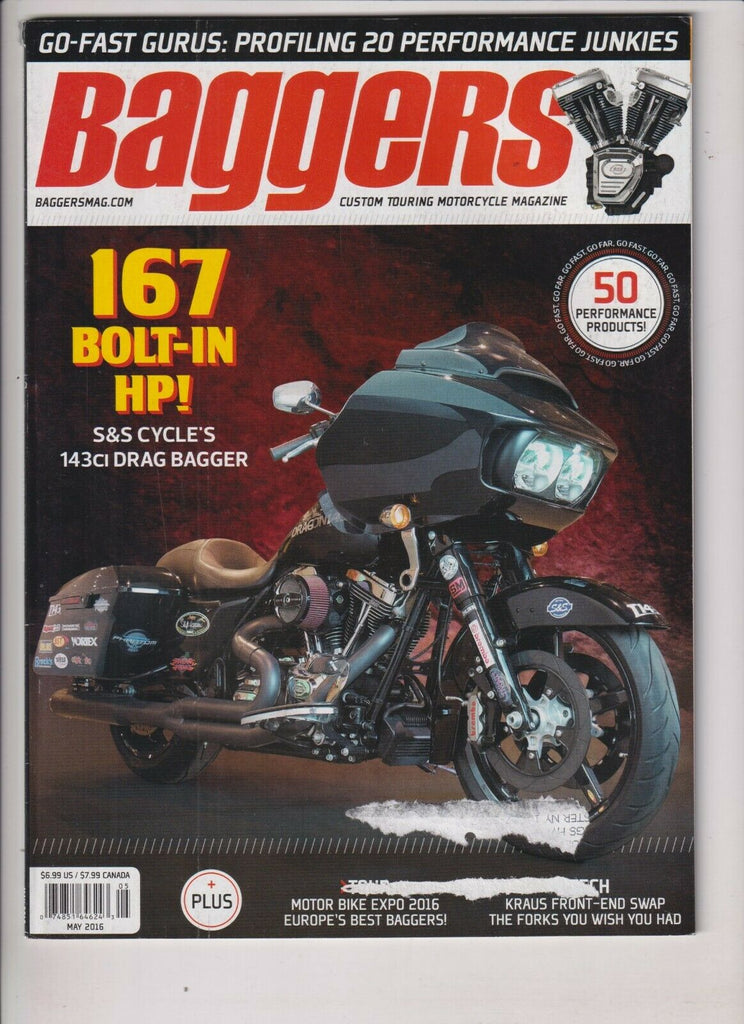 Baggers Motorcycle Magazine S&S Cycle & Expo 2016 May 2016 112219nonr