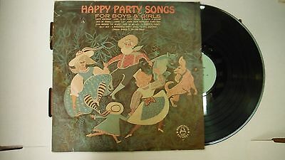 33 RPM Vinyl Boys & Girls Happy Party Songs Robinhood RH 32-A 110414KME