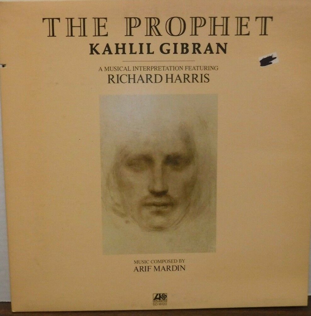 The Prophel Kahlil GIbran featuring Richard Harris 33RPM SD18120 110616LLE