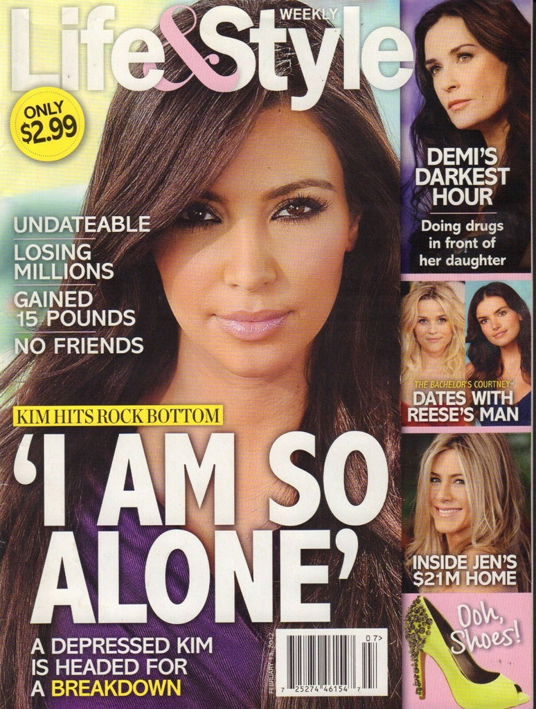 Life & Style Magazine February 13 2012 Kim Kardashian 090617nonjhe