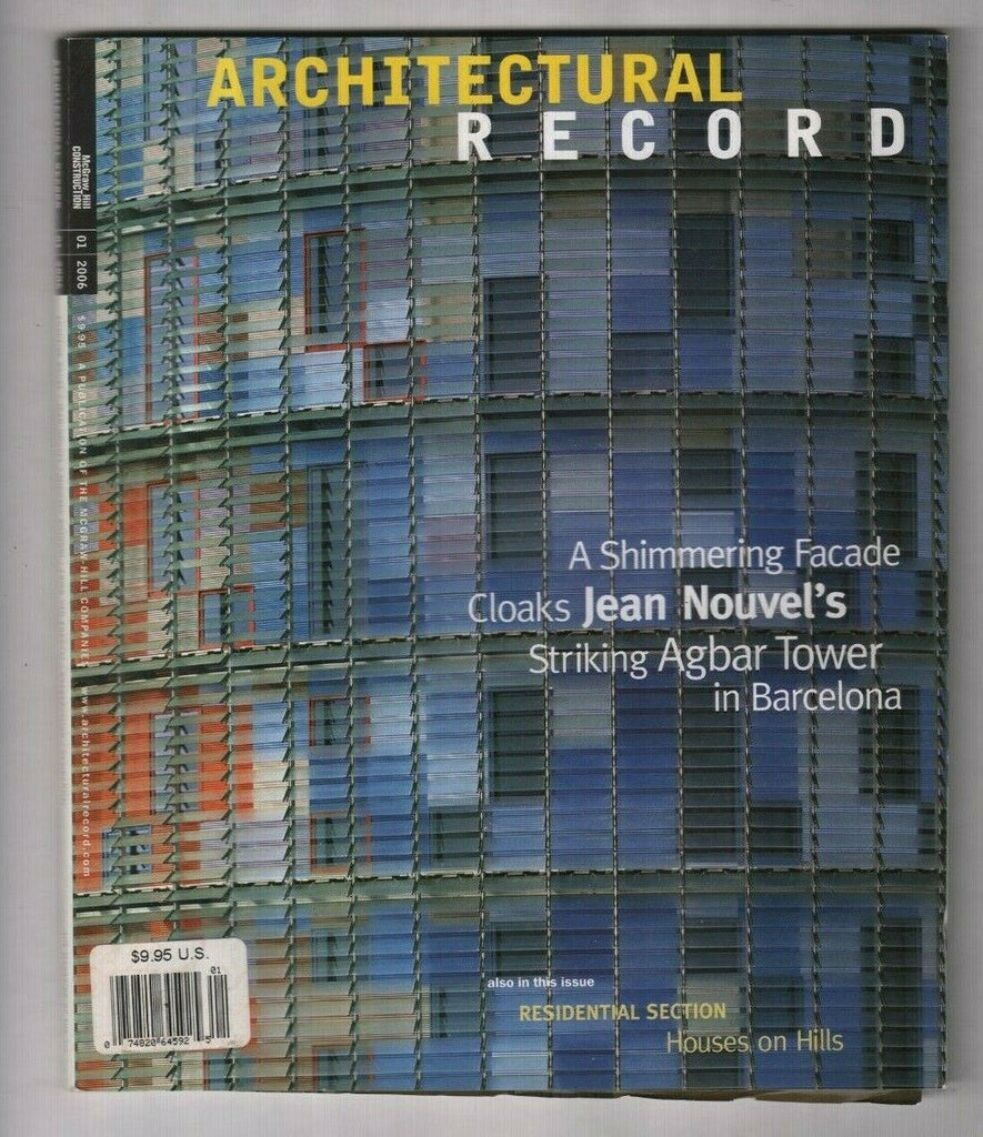 Architectural Record Mag Jean Nouvel's Striking Agbar January 2006 020320nonr