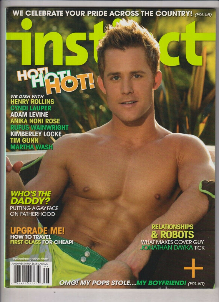 Instinct Gay Interest Jonathan Dayka Henry Rollins June 2007 030420nonr