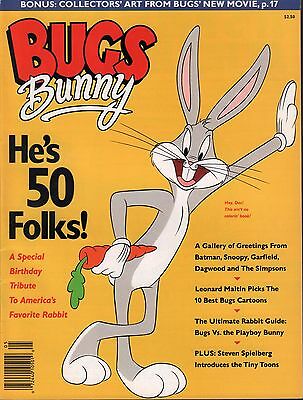 Bugs Bunny magazine 1990 With Art EX 112715DBE