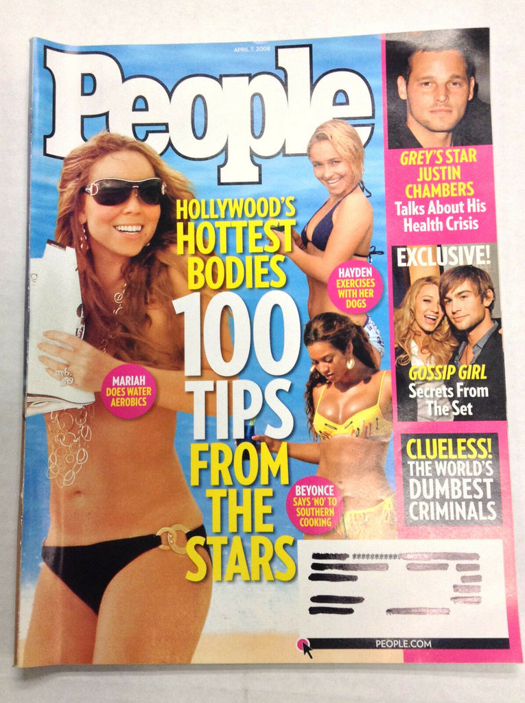 People Magazine Hayden Smith Mariah Carey April 7, 2008 020817RH