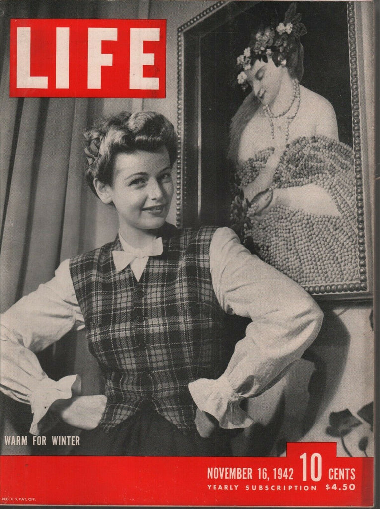 Life November 30 1942 Warm For Winter USS Yorktown Vintage WWII Ads 081919AME